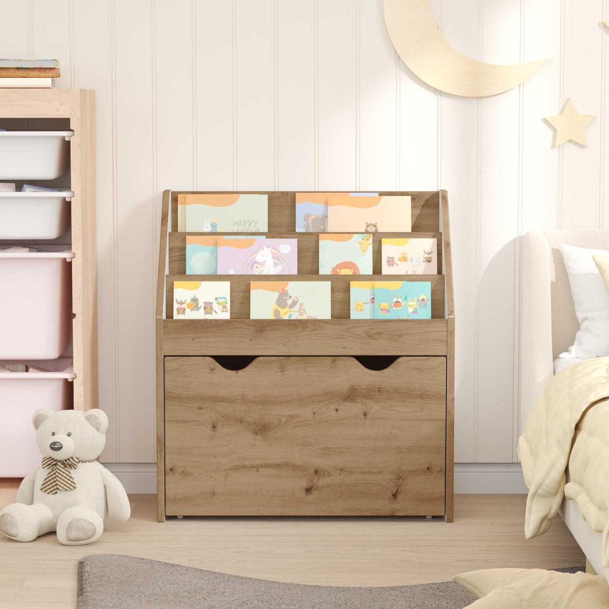 Kinderregal Artisan-Eiche 60 x 29,5 x 69 cm Holzwerkstoff