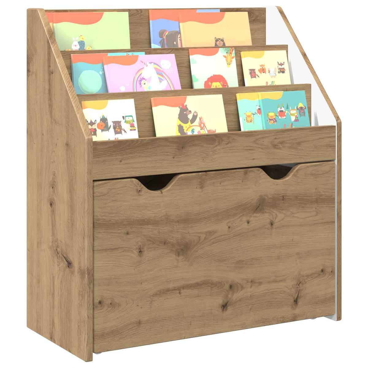 Kinderregal Artisan-Eiche 60 x 29,5 x 69 cm Holzwerkstoff
