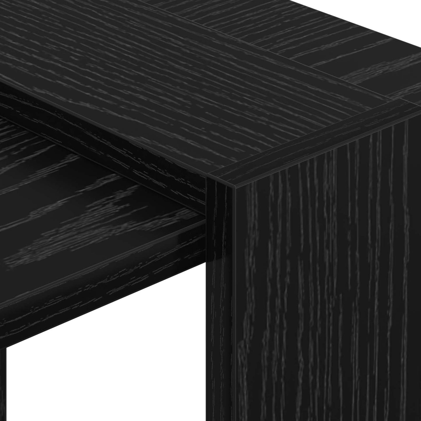 Bücherregal 2 Ebenen 52 x 25 x 71,5 cm Holzwerkstoff
