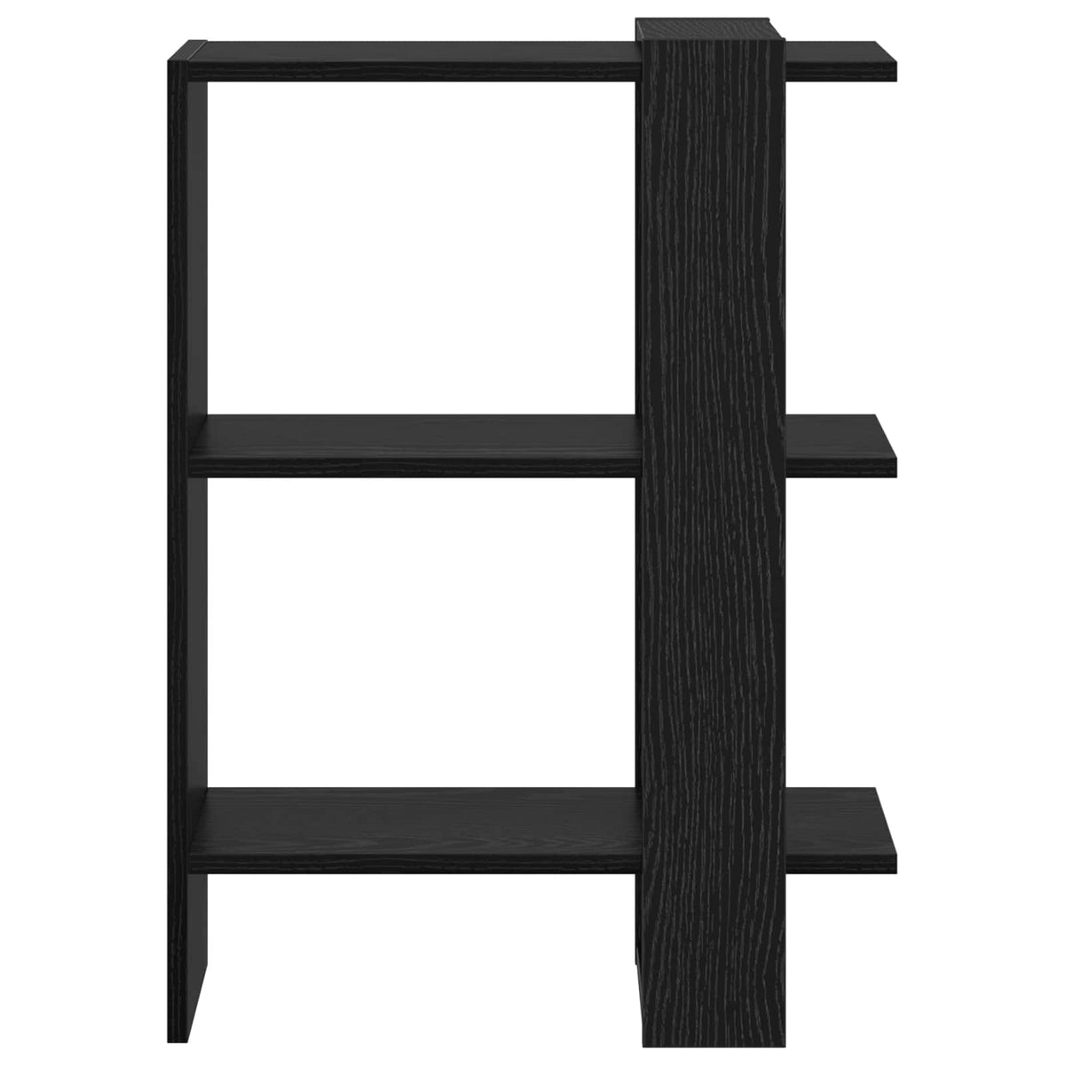 Bücherregal 2 Ebenen 52 x 25 x 71,5 cm Holzwerkstoff