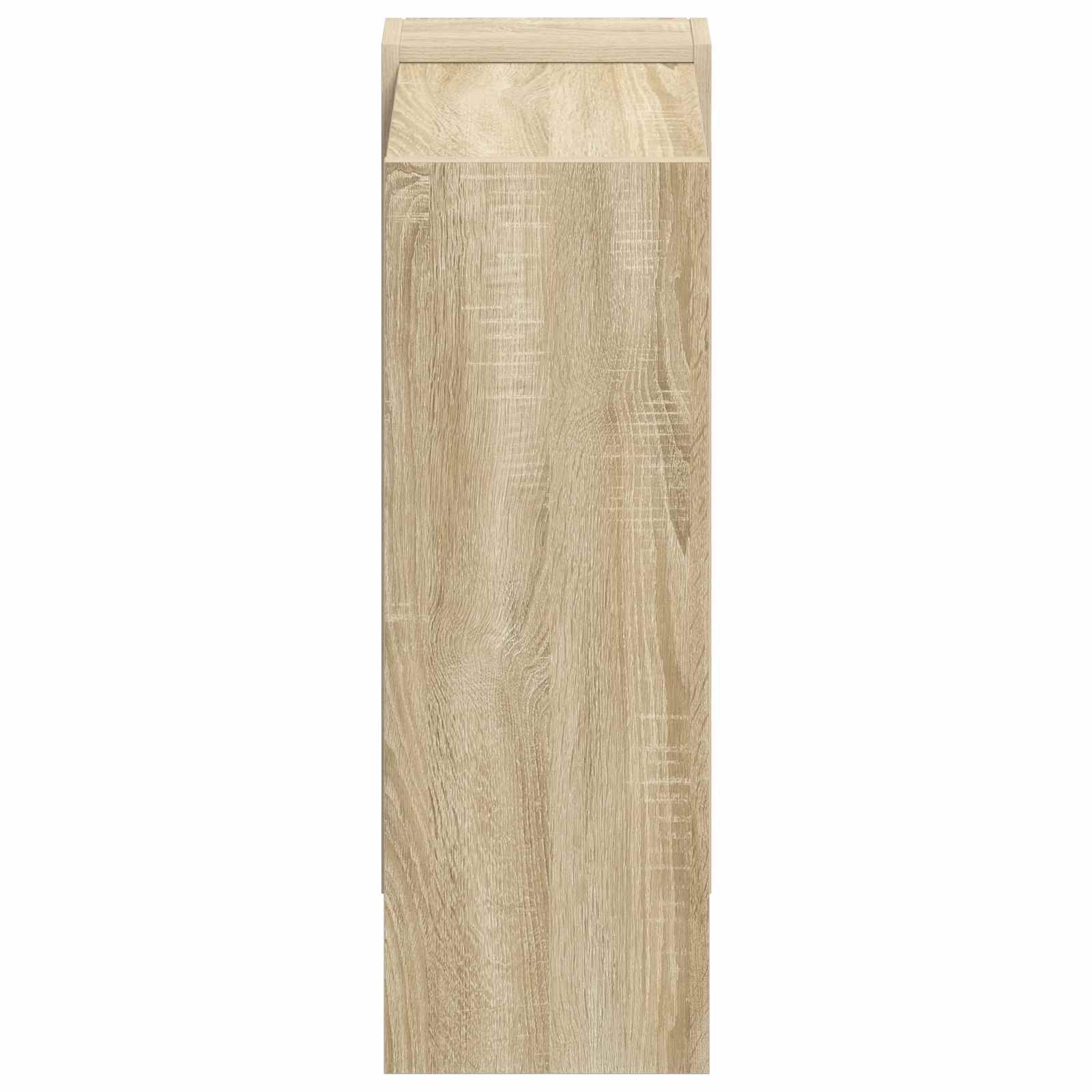 Bücherregal 2 Ebenen 52 x 25 x 71,5 cm Holzwerkstoff