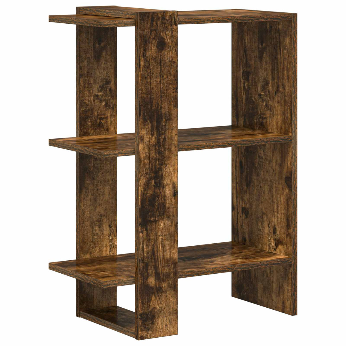 Bücherregal 2 Ebenen 52 x 25 x 71,5 cm Holzwerkstoff