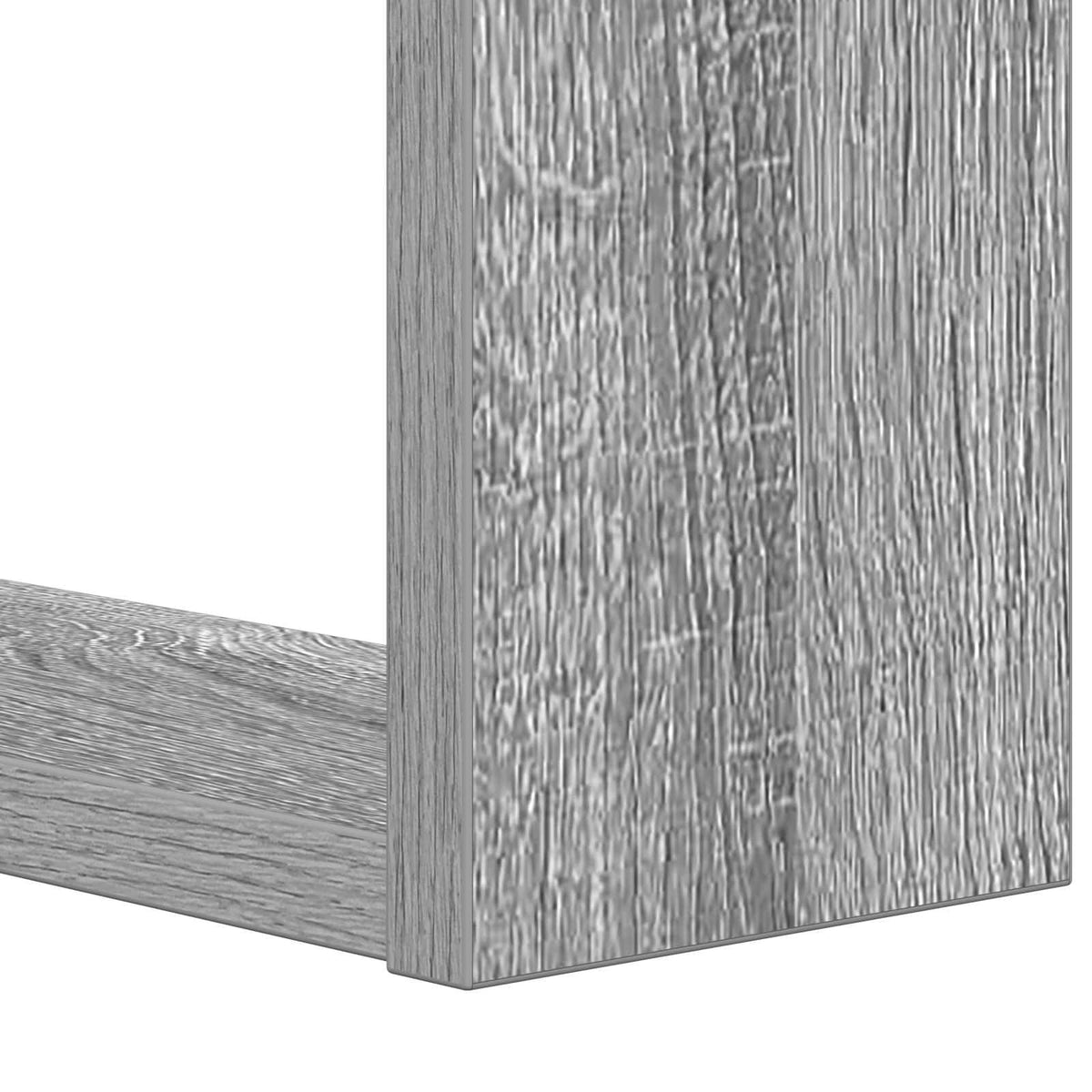 Bücherregal 2 Ebenen 52 x 25 x 71,5 cm Holzwerkstoff
