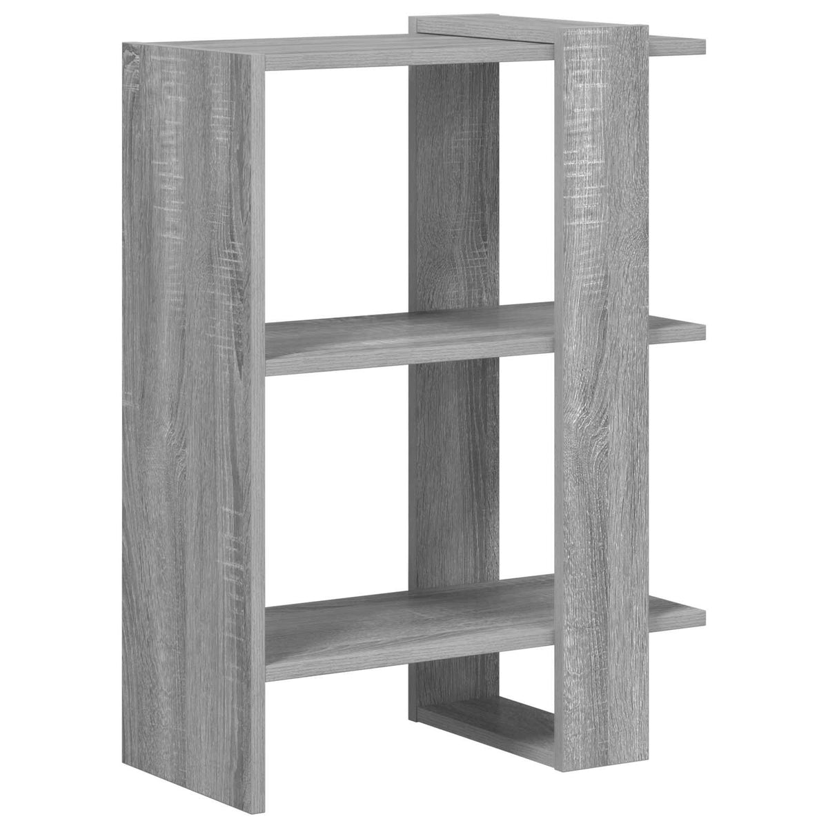 Bücherregal 2 Ebenen 52 x 25 x 71,5 cm Holzwerkstoff