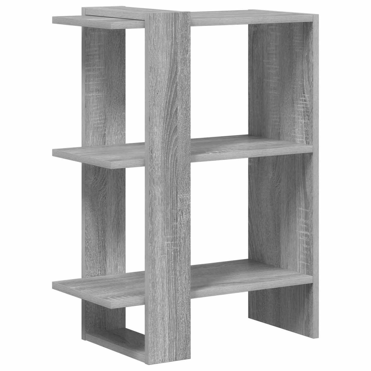 Bücherregal 2 Ebenen 52 x 25 x 71,5 cm Holzwerkstoff