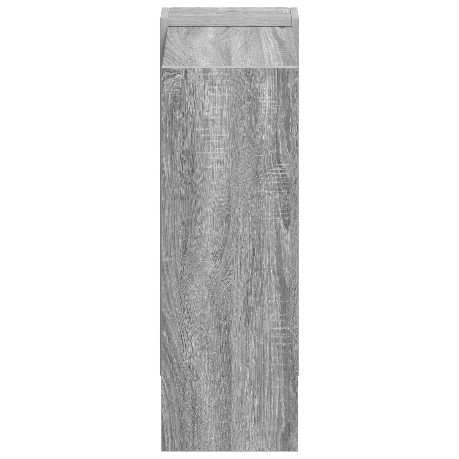 Bücherregal 2 Ebenen 52 x 25 x 71,5 cm Holzwerkstoff