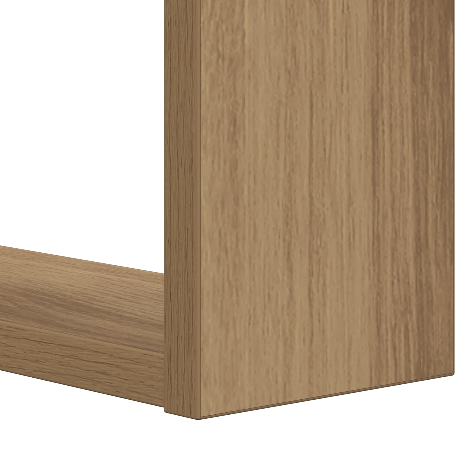 Bücherregal 2 Ebenen 52 x 25 x 71,5 cm Holzwerkstoff