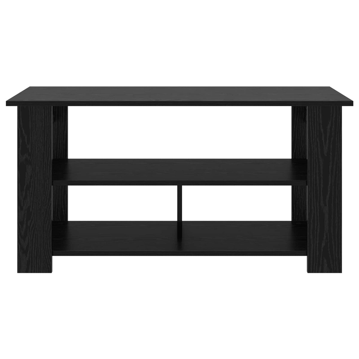 TV-Ständer Schwarz Eichen-Optik 100 x 40 x 50 cm