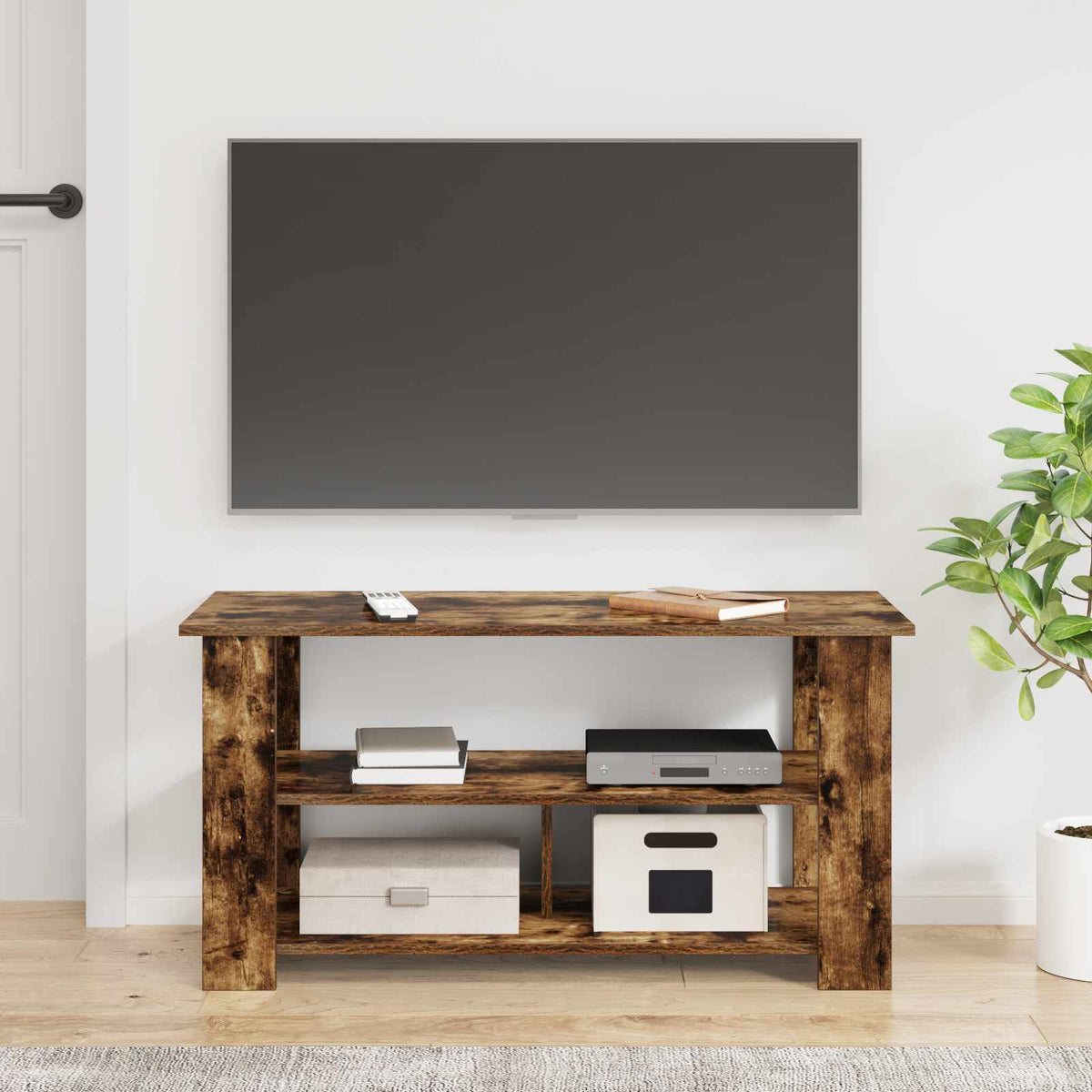 TV-Ständer Geräucherte Eiche 100 x 40 x 50 cm