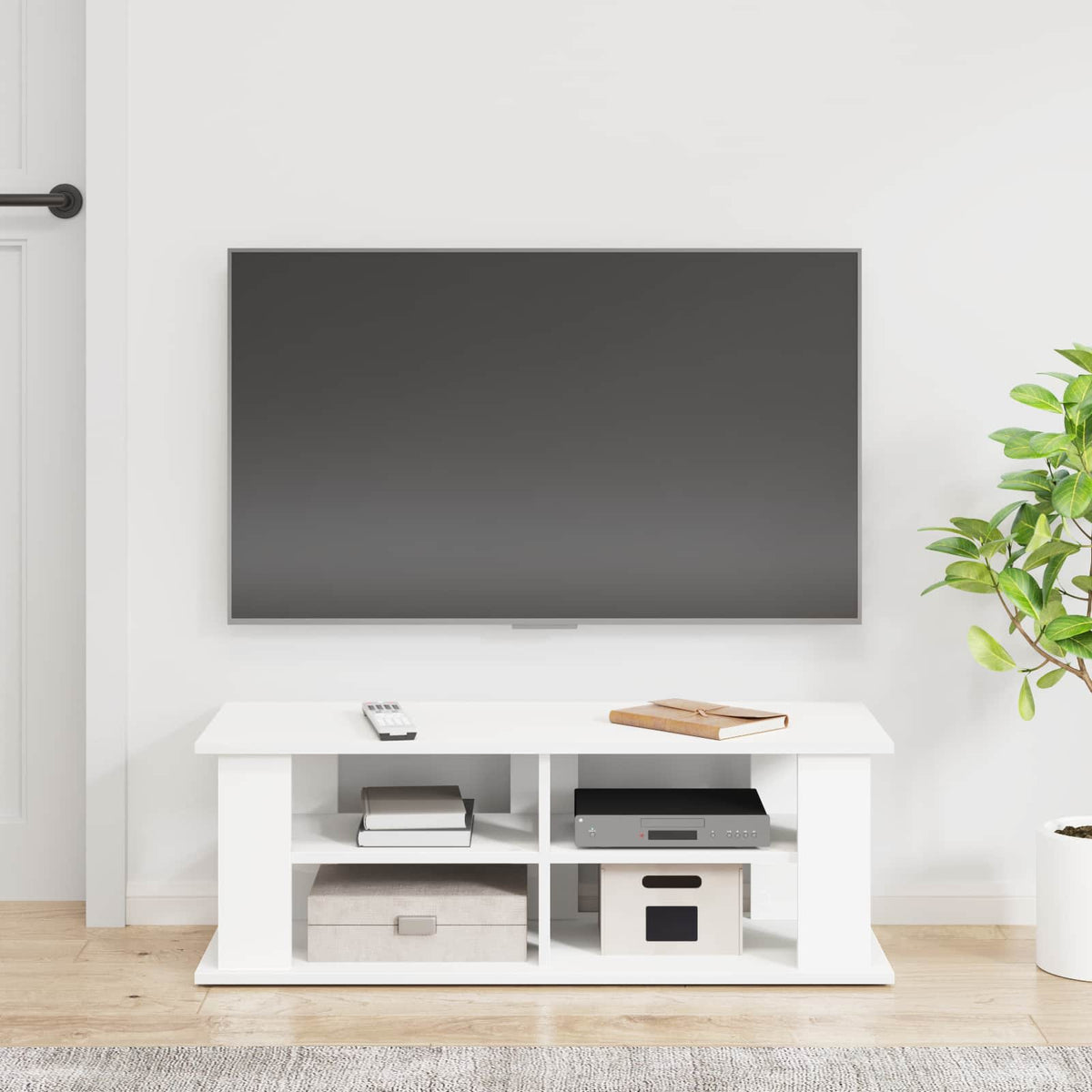 TV-Ständer Weiß 96 x 35 x 33,5 cm