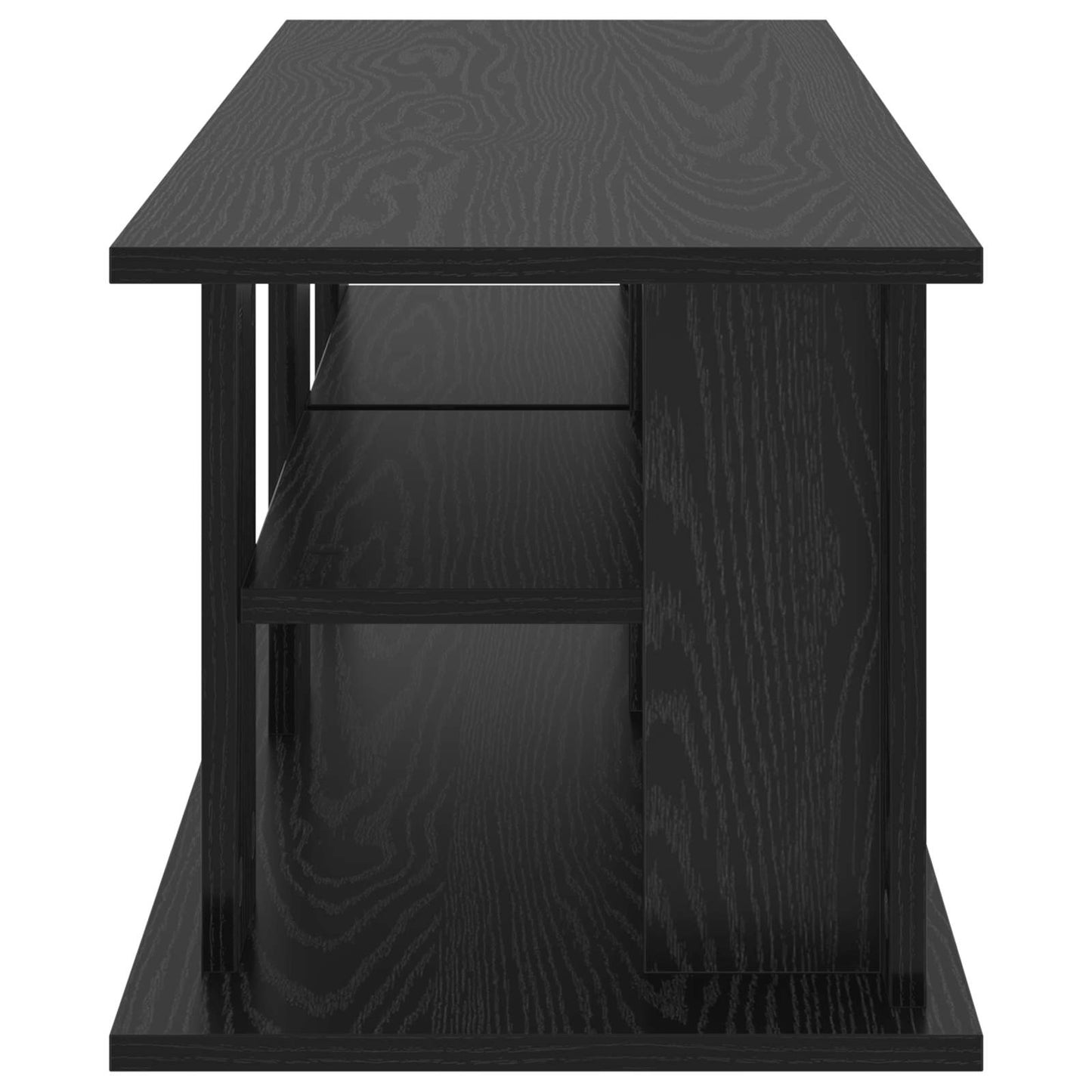 TV-Ständer Schwarz Eichen-Optik 96 x 35 x 33,5 cm