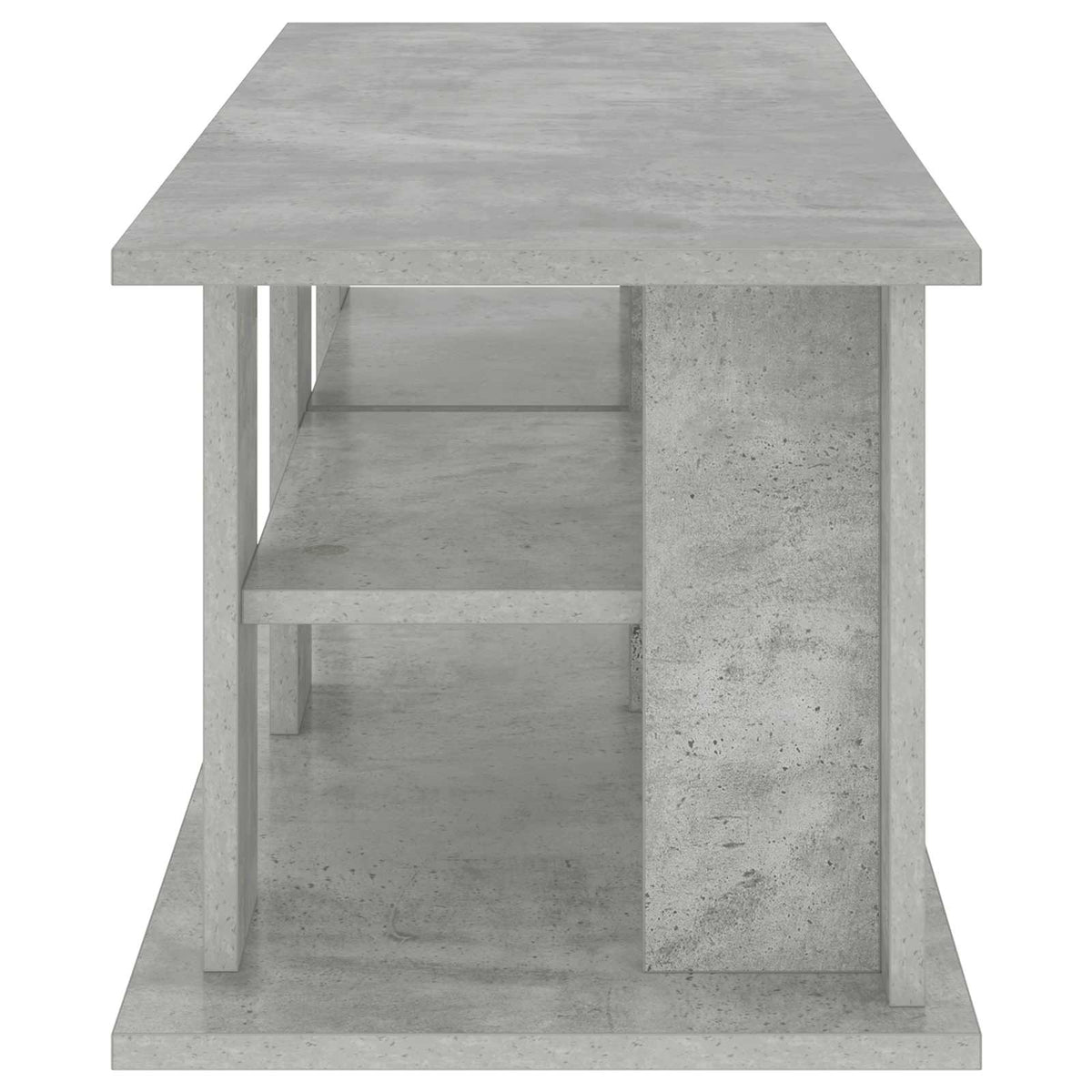 TV-Ständer Beton Grau 96 x 35 x 33,5 cm