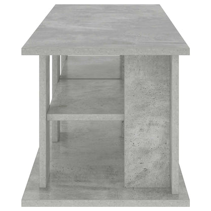 TV-Ständer Beton Grau 96 x 35 x 33,5 cm