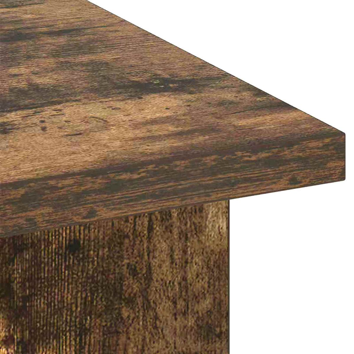 TV-Ständer 96 x 35 x 33,5 cm Räuchereiche Holzwerkstoff
