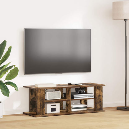 TV-Ständer 96 x 35 x 33,5 cm Räuchereiche Holzwerkstoff