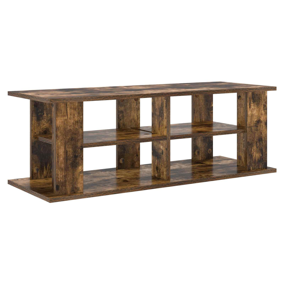 TV-Ständer 96 x 35 x 33,5 cm Räuchereiche Holzwerkstoff