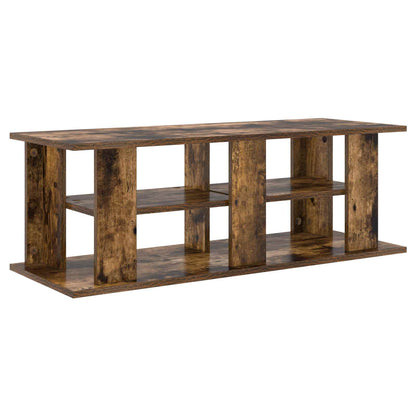 TV-Ständer 96 x 35 x 33,5 cm Räuchereiche Holzwerkstoff