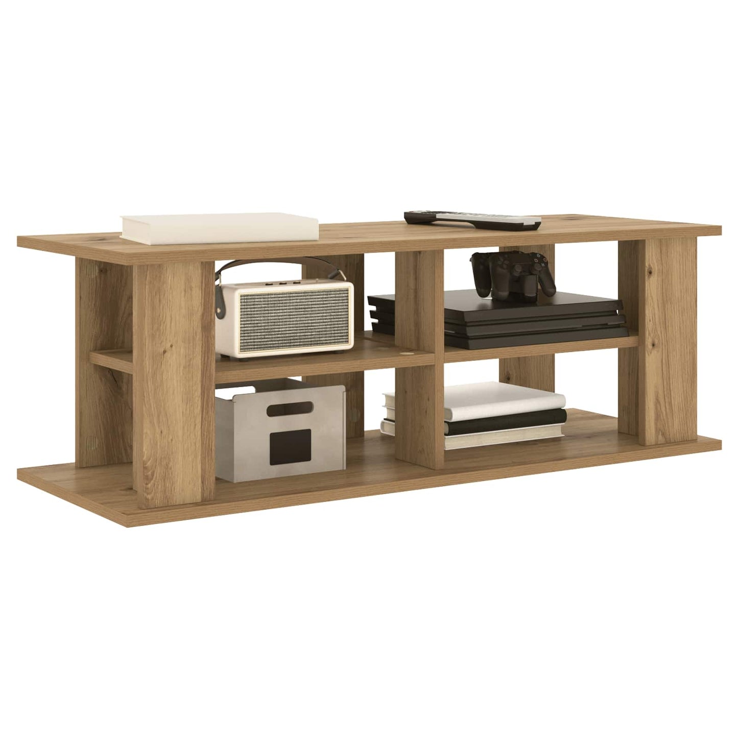TV-Ständer 96 x 35 x 33,5 cm Artisan-Eiche Holzwerkstoff