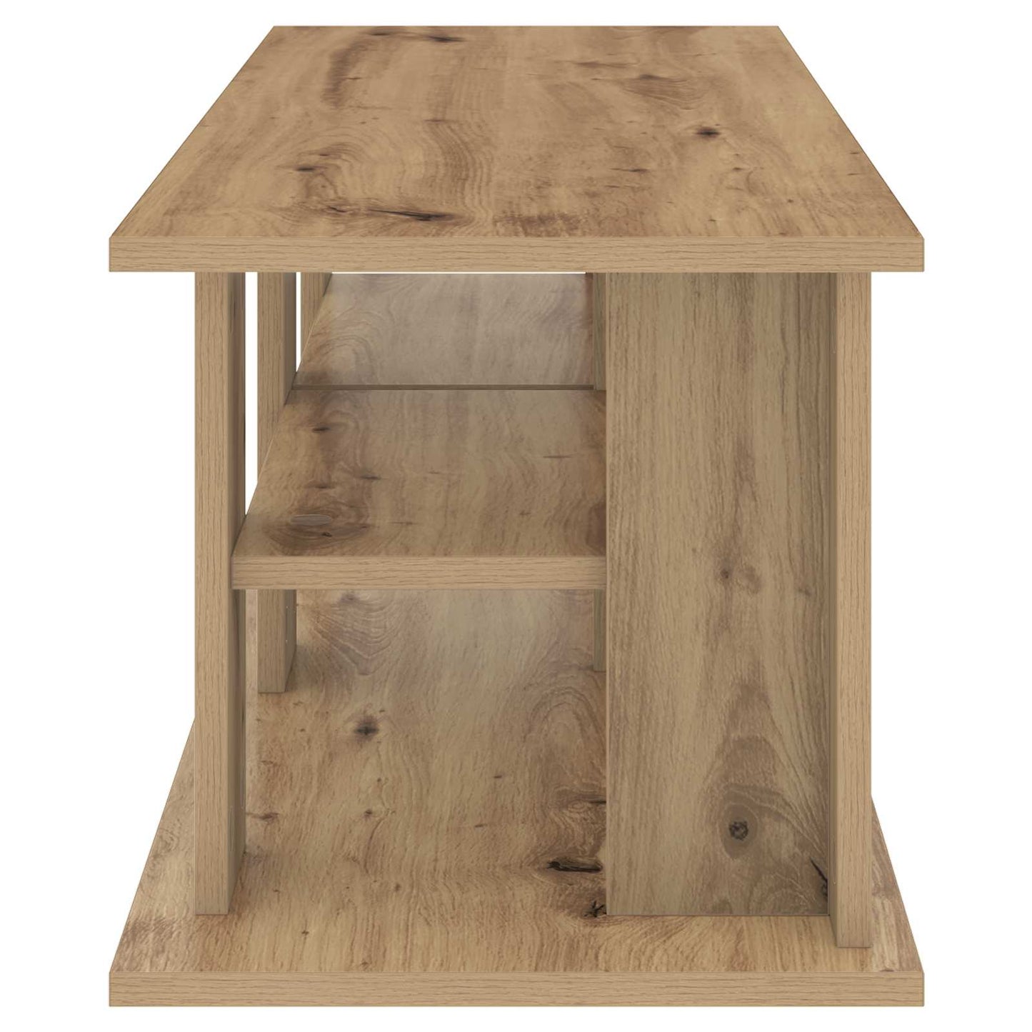 TV-Ständer 96 x 35 x 33,5 cm Artisan-Eiche Holzwerkstoff