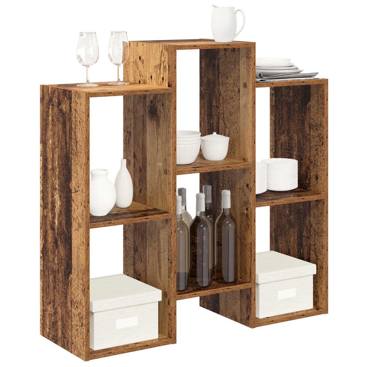 Sideboard Altholz 90 x 30 x 90 cm