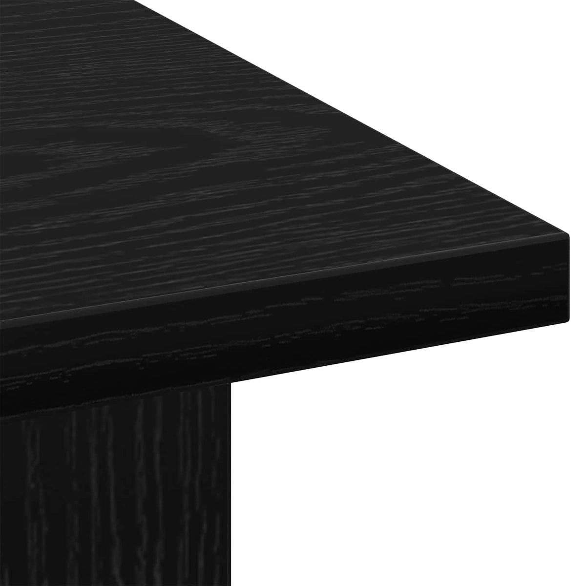 Couchtisch Schwarz Eichen-Optik 77 x 55 x 42 cm Holzwerkstoff