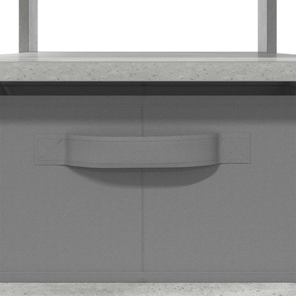 Couchtisch Beton Grau 77 x 55 x 42 cm Holzwerkstoff