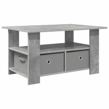 Couchtisch Beton Grau 77 x 55 x 42 cm Holzwerkstoff