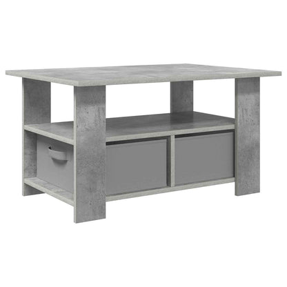 Couchtisch Beton Grau 77 x 55 x 42 cm Holzwerkstoff