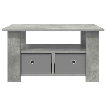Couchtisch Beton Grau 77 x 55 x 42 cm Holzwerkstoff