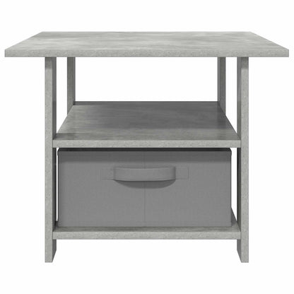 Couchtisch Beton Grau 77 x 55 x 42 cm Holzwerkstoff