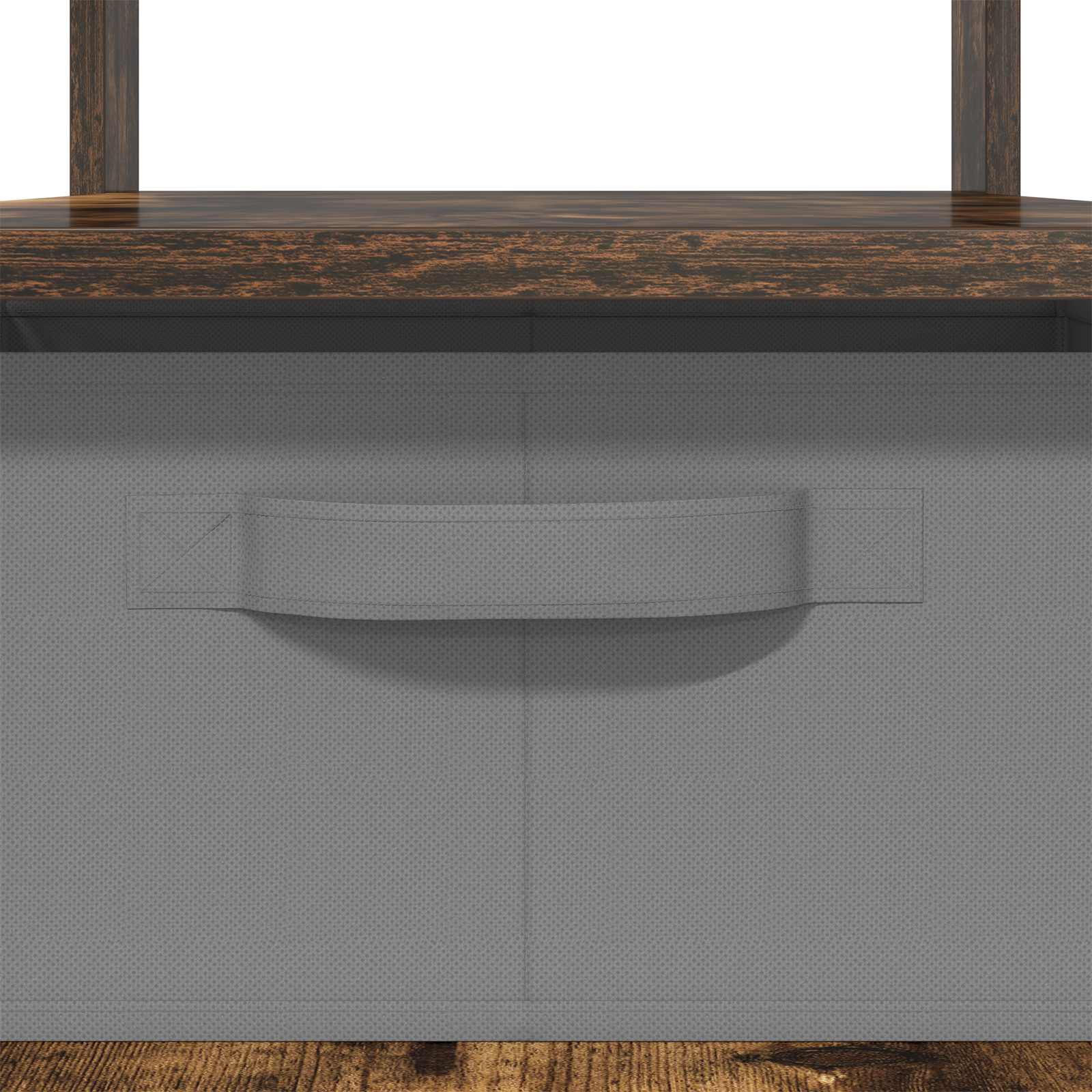 Couchtisch Geräucherte Eiche 77 x 55 x 42 cm Holzwerkstoff