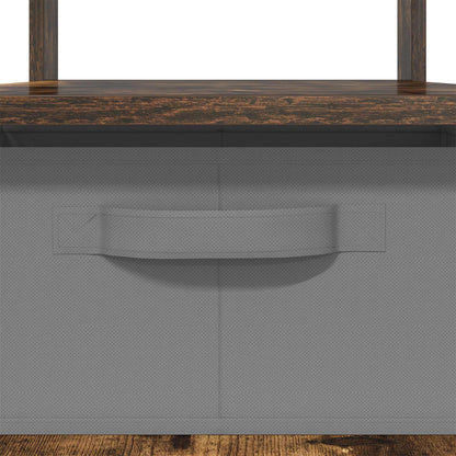 Couchtisch Räuchereiche 77 x 55 x 42 cm Holzwerkstoff