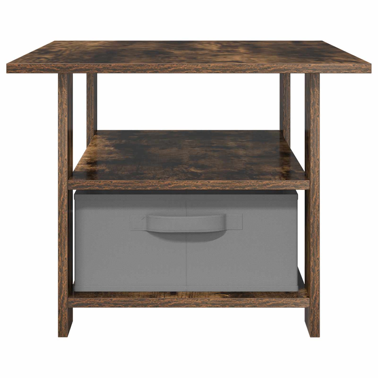 Couchtisch Geräucherte Eiche 77 x 55 x 42 cm Holzwerkstoff