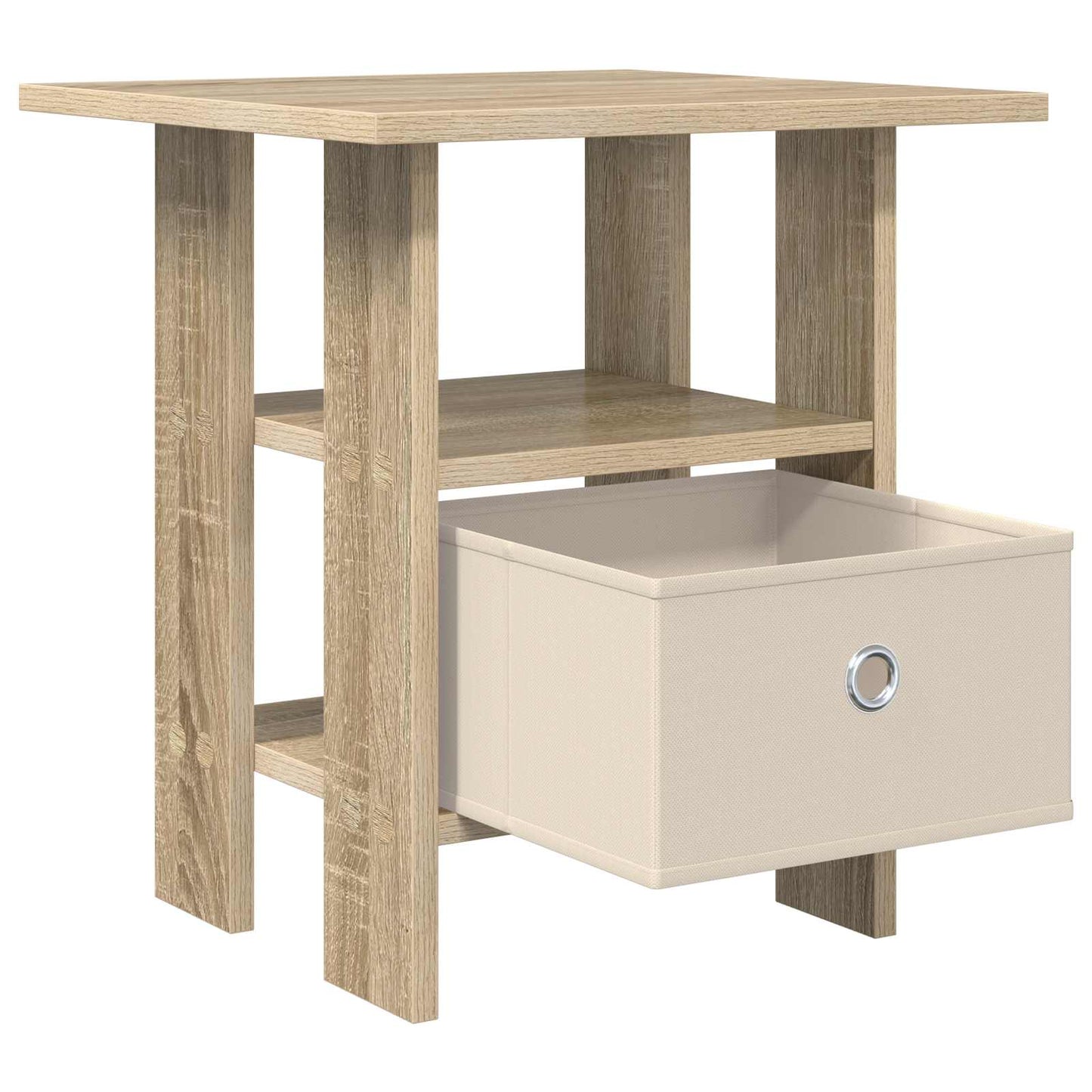 Nachttisch 2 stk. Sonoma-Eiche 41 x 40 x 45 cm Holzwerkstoff