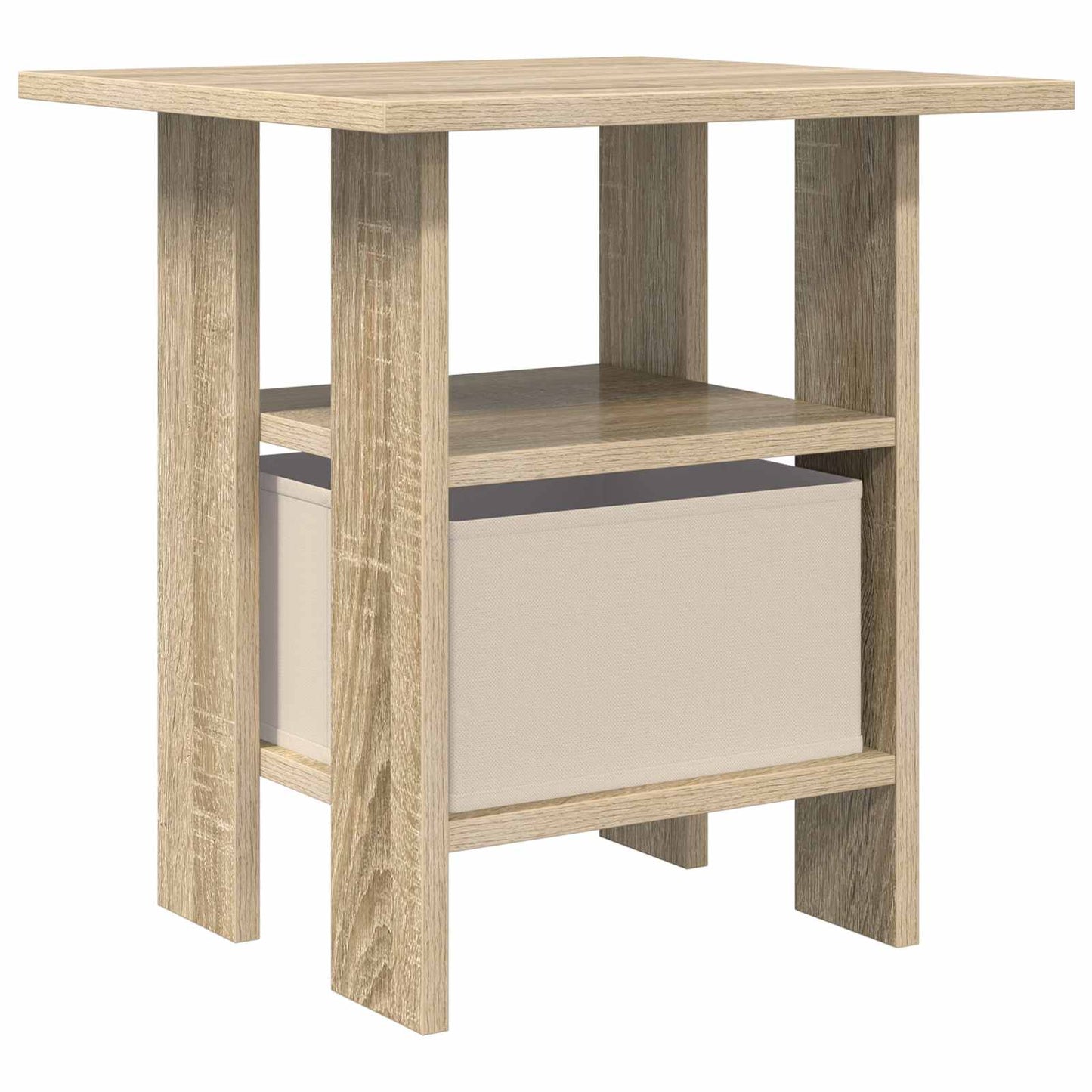 Nachttisch 2 stk. Sonoma-Eiche 41 x 40 x 45 cm Holzwerkstoff