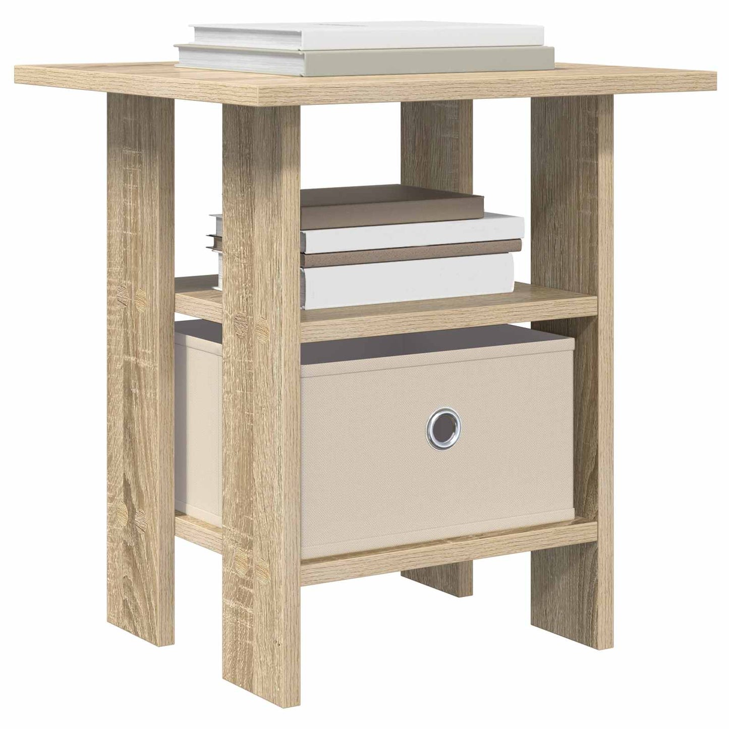 Nachttisch 2 stk. Sonoma-Eiche 41 x 40 x 45 cm Holzwerkstoff