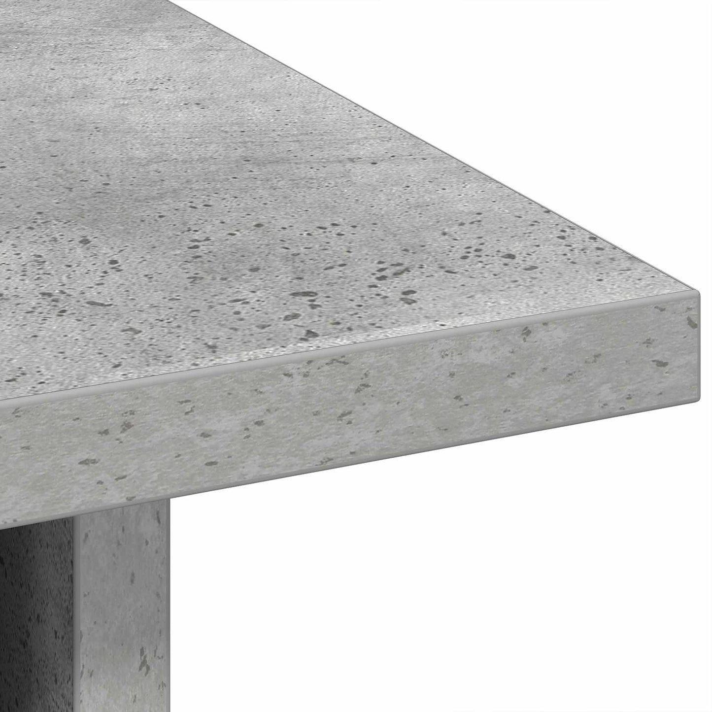 Nachttisch 2 stk. Beton Grau 41 x 40 x 45 cm Holzwerkstoff