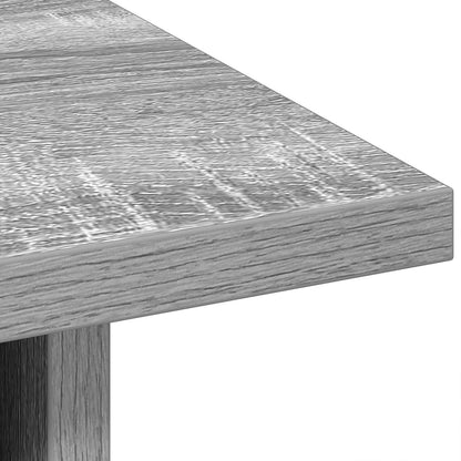 Nachttisch 2 stk. Sonoma-Grau 41 x 40 x 45 cm Holzwerkstoff