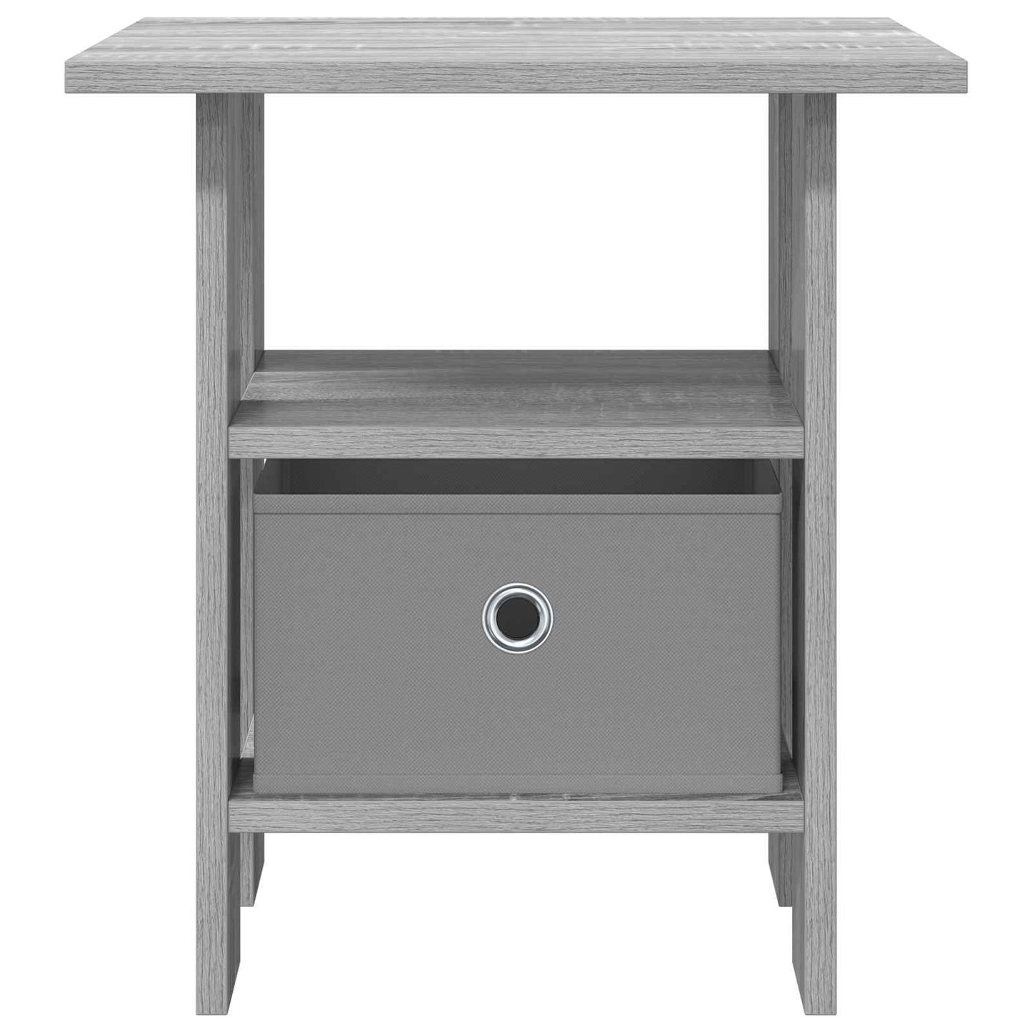 Nachttisch 2 stk. Graues Sonoma 41 x 40 x 45 cm Holzwerkstoff