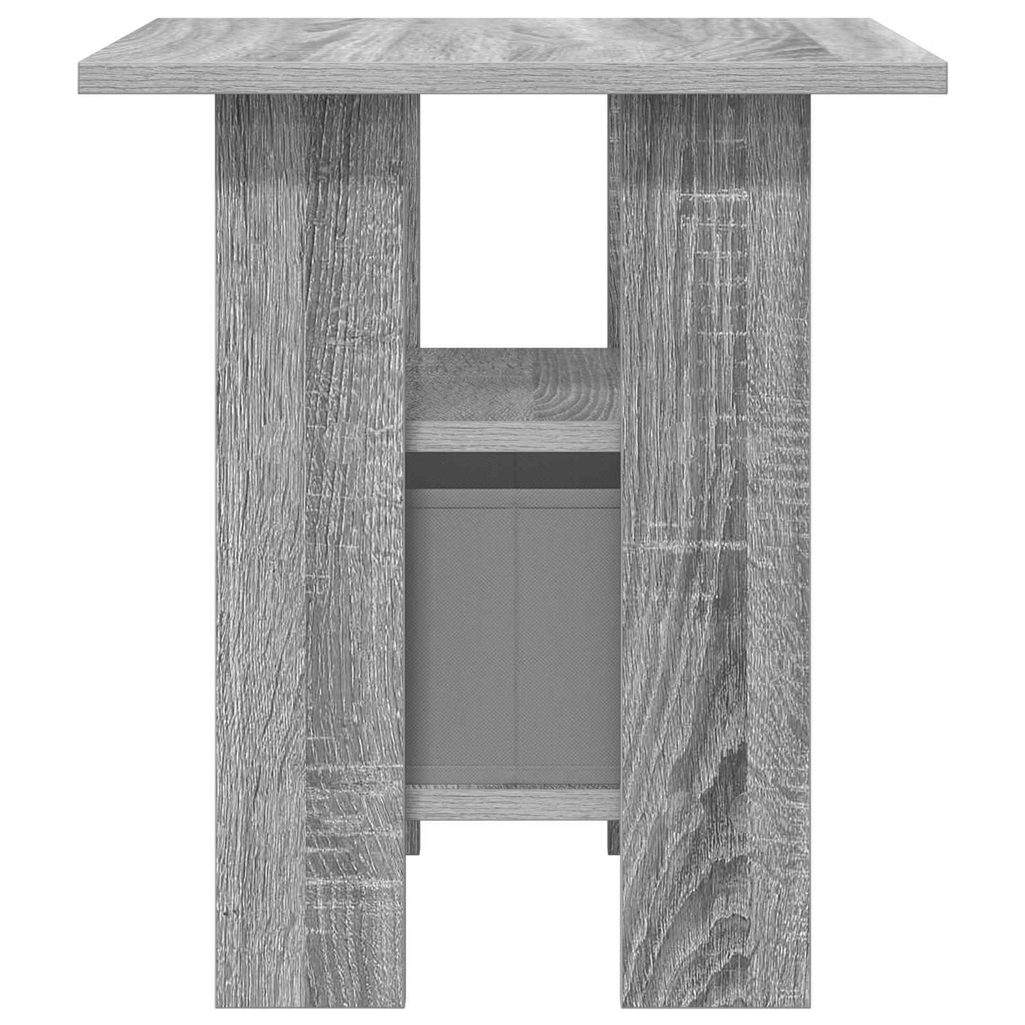 Nachttisch 2 stk. Graues Sonoma 41 x 40 x 45 cm Holzwerkstoff