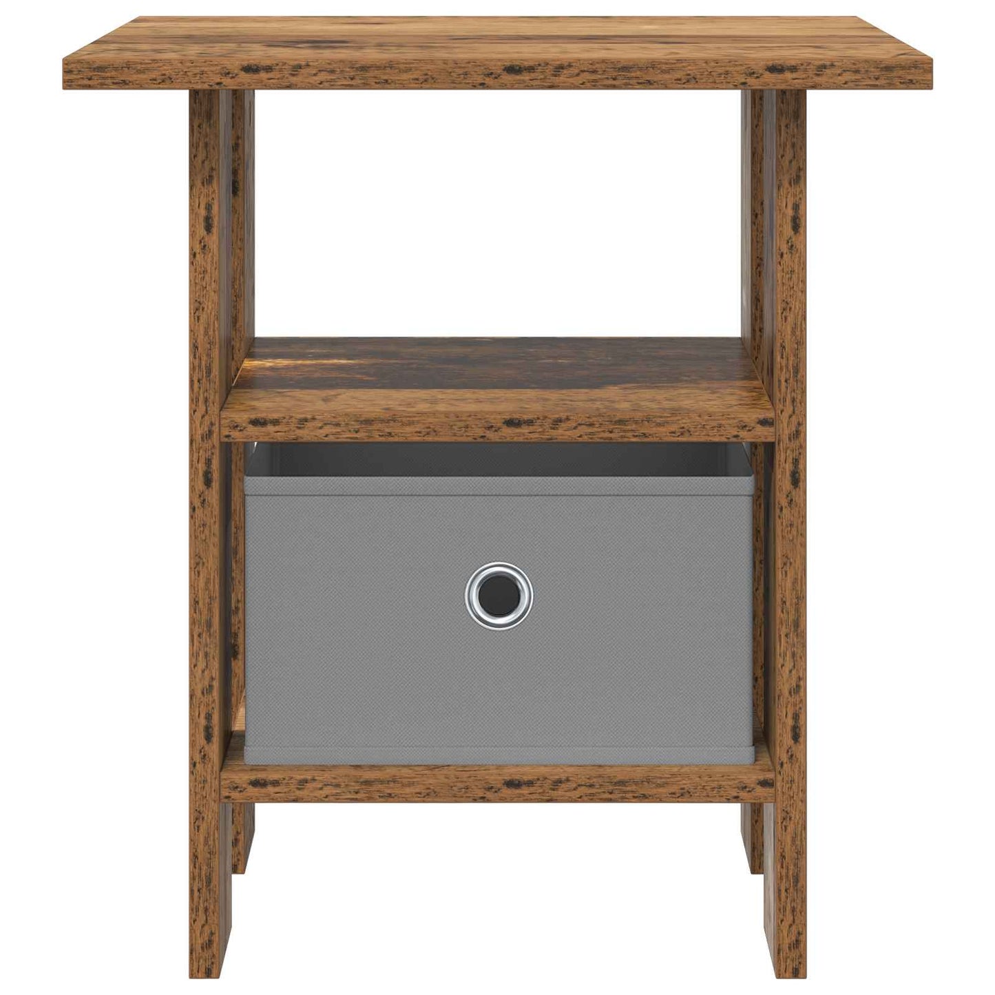 Nachttisch 2 stk. Altholz 41 x 40 x 45 cm Holzwerkstoff