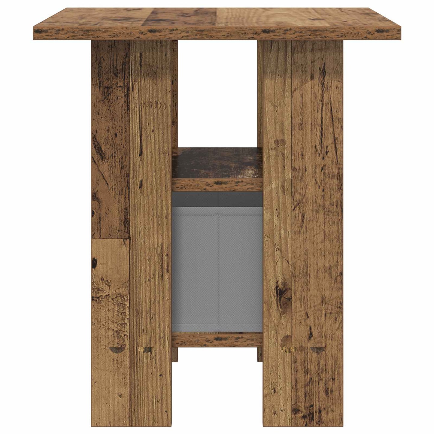 Nachttisch 2 stk. Altholz 41 x 40 x 45 cm Holzwerkstoff