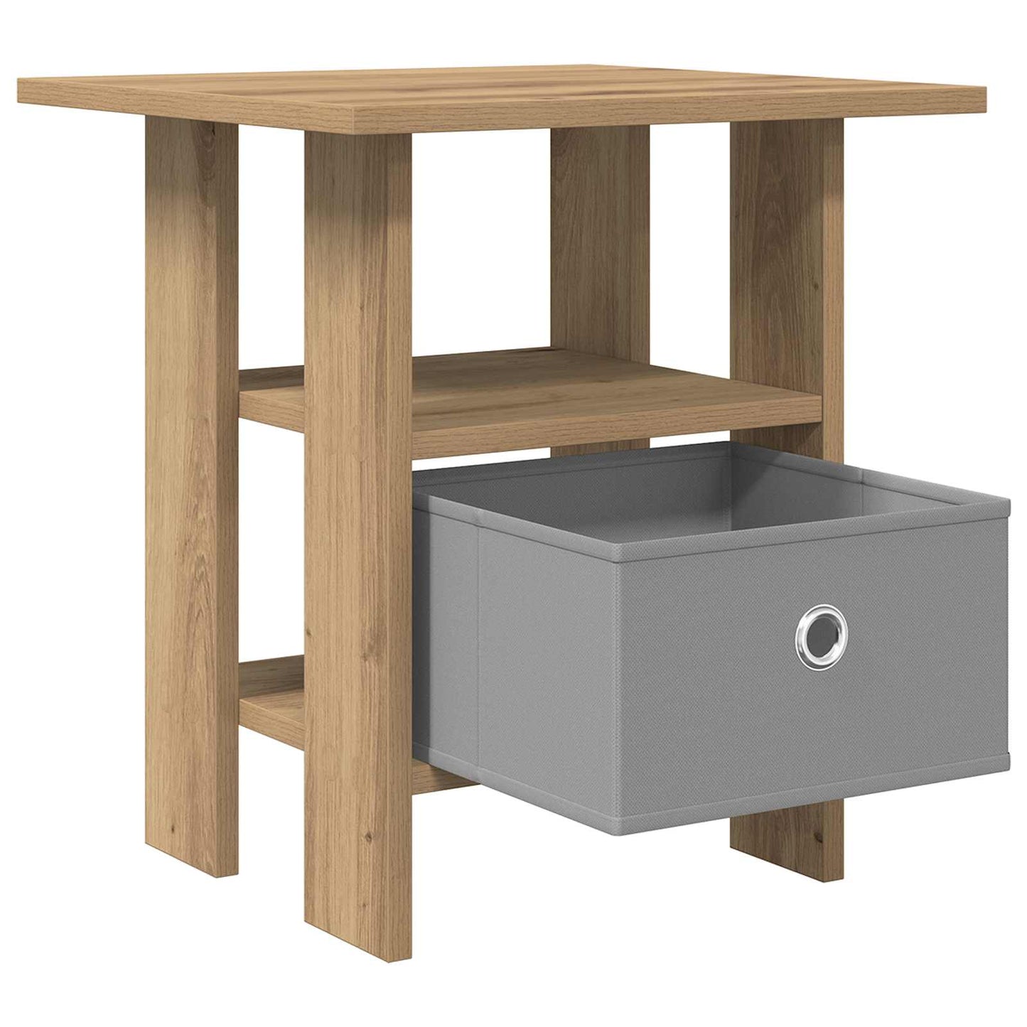 Nachttisch 2 stk. Artisan-Eiche 41 x 40 x 45 cm Holzwerkstoff