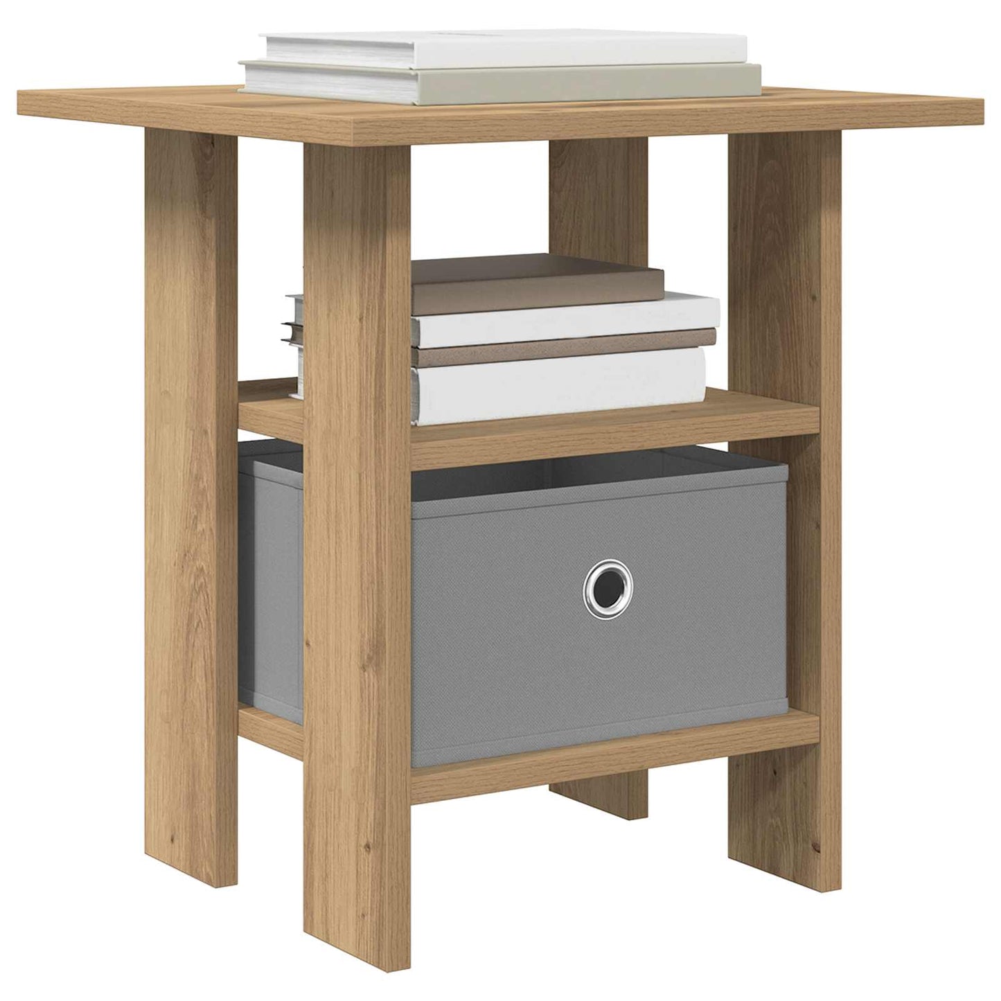 Nachttisch 2 stk. Artisan-Eiche 41 x 40 x 45 cm Holzwerkstoff