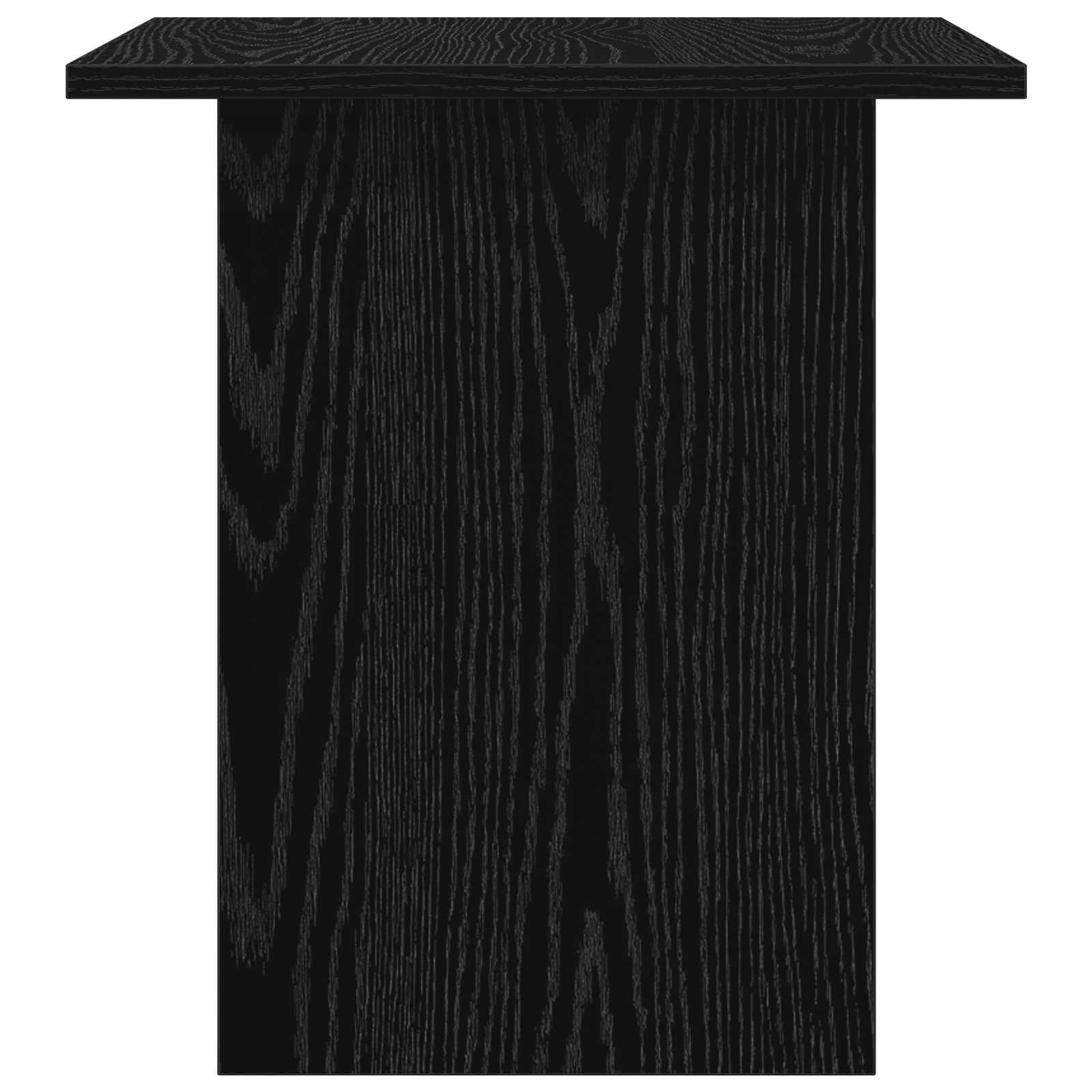 Nachttisch 2 Stk. Schwarz Eichen-Optik 41 x 40 x 45 cm