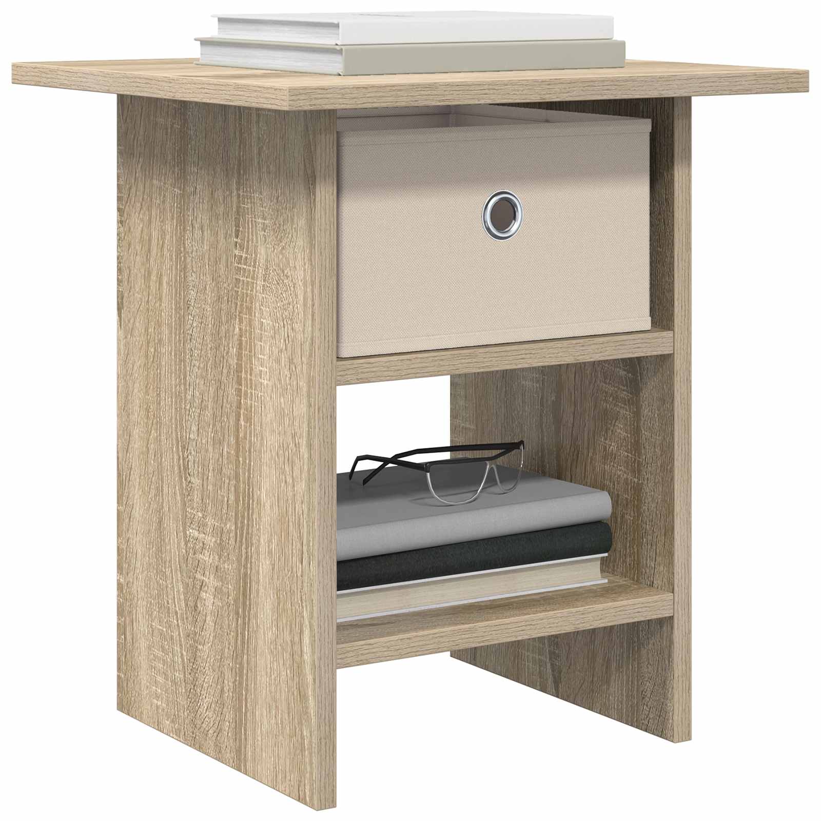 Nachttisch Sonoma-Eiche 41 x 40 x 45 cm Holzwerkstoff