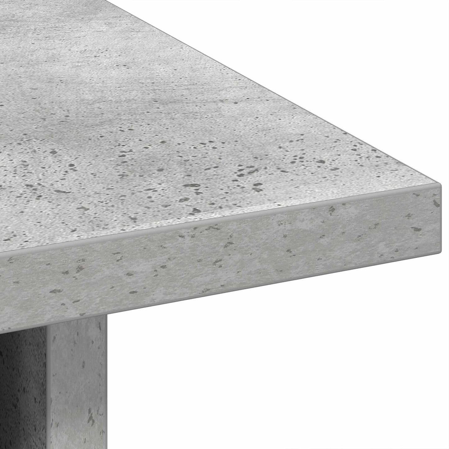 Nachttisch Betongrau 41 x 40 x 45 cm Holzwerkstoff