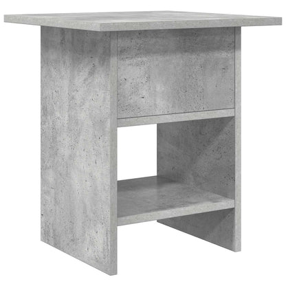 Nachttisch Betongrau 41 x 40 x 45 cm Holzwerkstoff