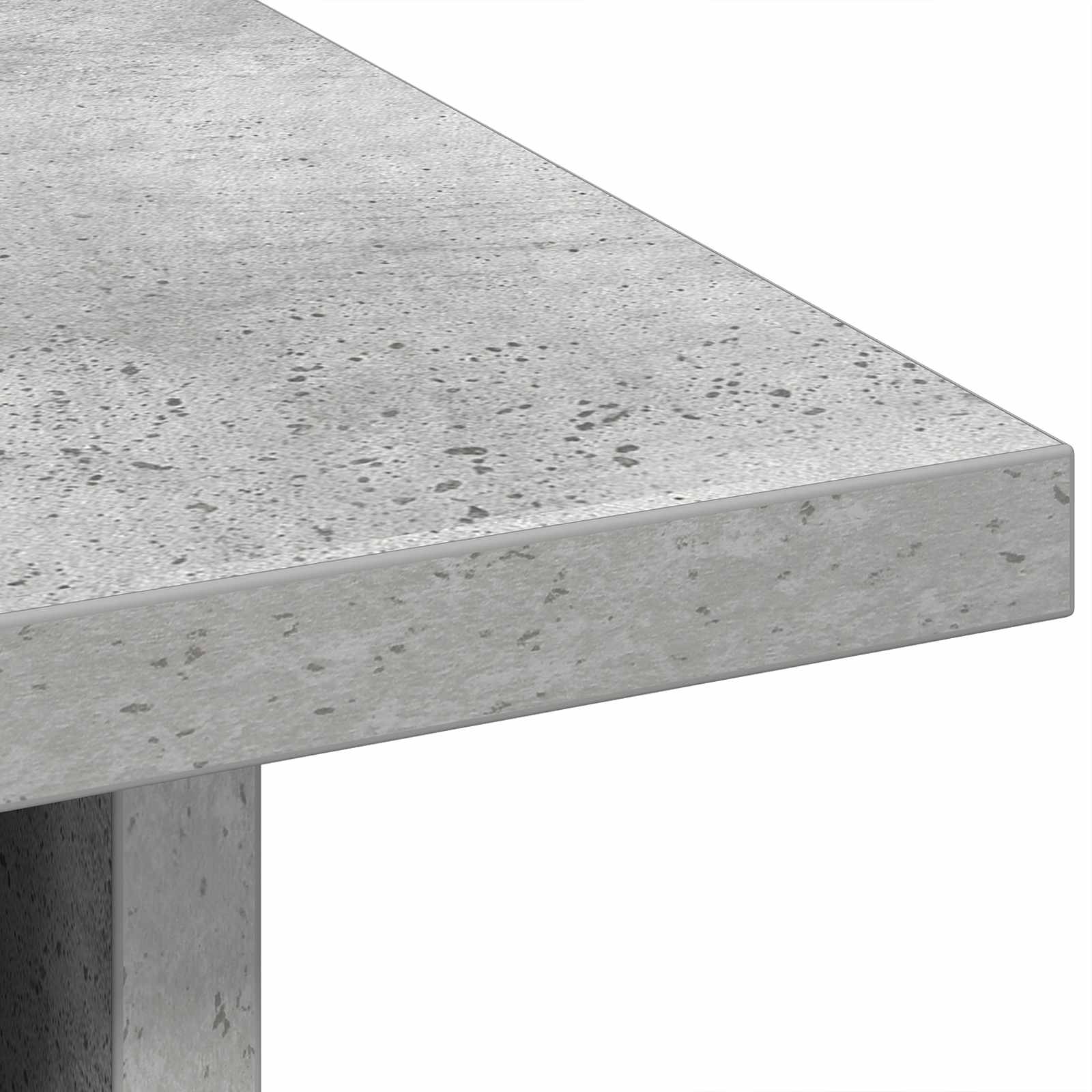Nachttisch 2 Stk. Betongrau 41 x 40 x 45 cm Holzwerkstoff