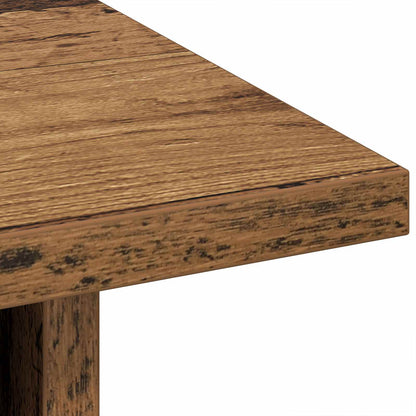 Nachttisch 2 Stk. Altholz 41 x 40 x 45 cm Holzwerkstoff